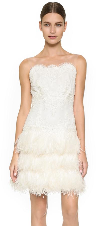 زفاف - Marchesa Camellia Dress