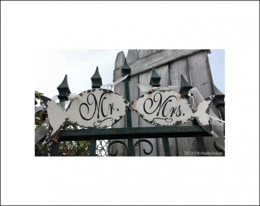 Mariage - Mr and Mrs Signs 