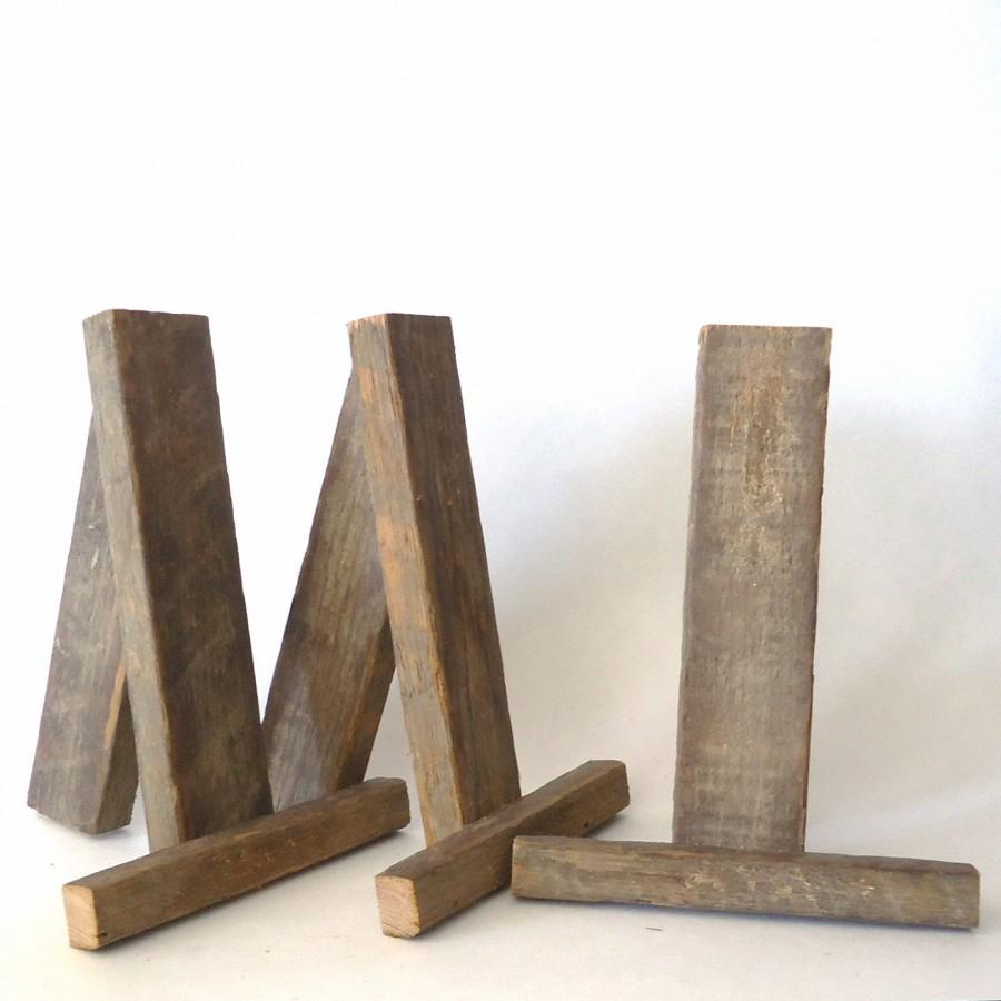 Свадьба - rustic tabletop easels, wedding signs stands, party supplies, display, wedding decorations, party decorations, small easels