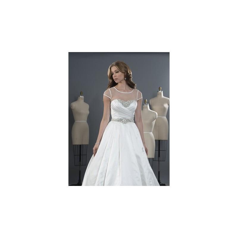 Свадьба - Alfred Angelo 2489 Cap Sleeve Ball Gown Wedding Dress - Crazy Sale Bridal Dresses