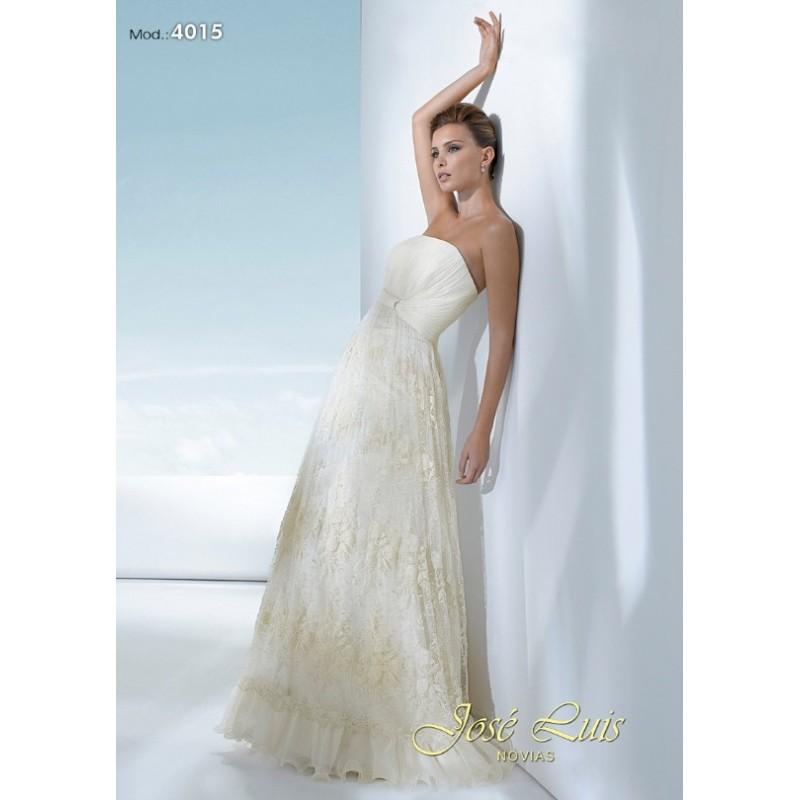 Wedding - 4015 (José Luis Novias) - Vestidos de novia 2016 