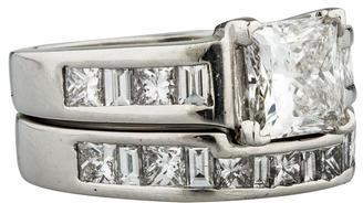 Mariage - Platinum Diamond Wedding Set