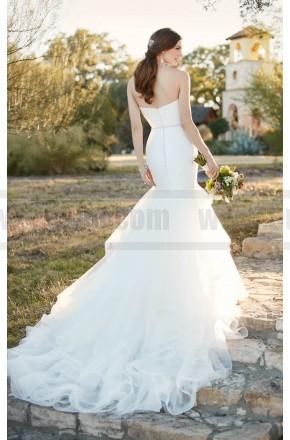 زفاف - Essense Of Australia Fit And Flare Wedding Dress With Sweetheart Neckline Style D2027