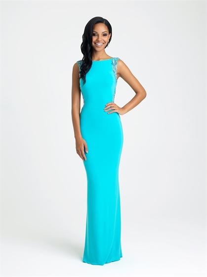 Mariage - Mermaid Scoop Neckline Dazzling detail in the back chiffon Prom Dress PD3201