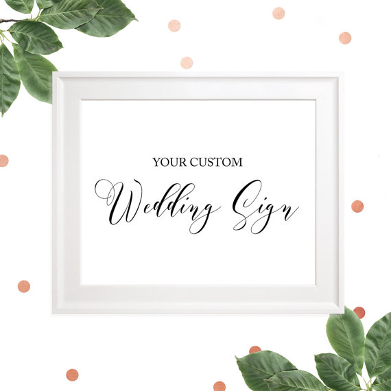 Wedding - Create Your Custom Wedding Sign-Customized wedding sign-Wedding Welcome Sign-Guestbook Sign-Cocktails Sign-Bar Sign-Favors sign