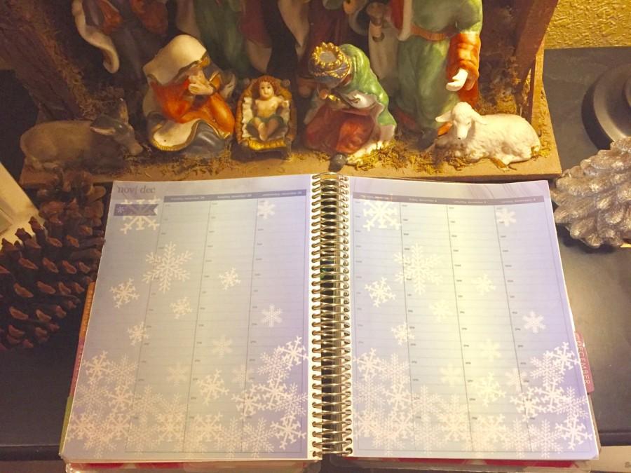 Свадьба - Weekly Planner Kit ECLP  Monthly Planner Kit Transparent Stickers EC Full Sheet Monthly Hourly Horizontal Vertical Snowflakes