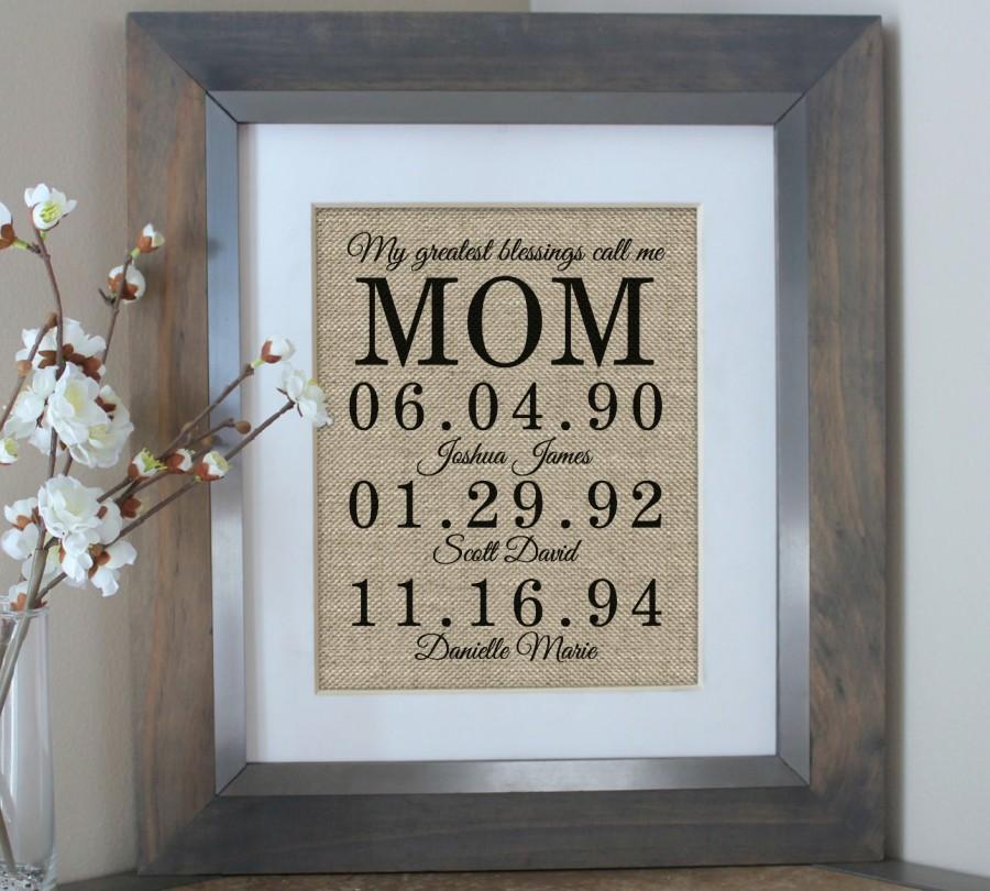 Mariage - Gifts for Mom 