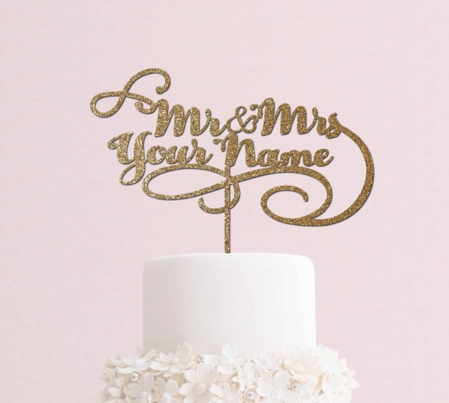 زفاف - Mr and Mrs Cake Topper/ Mr n Mrs Cake Topper/ personalized Wedding Cake Topper/ Custom Wedding Cake Topper/ Rustic Wedding Decor / Weddings