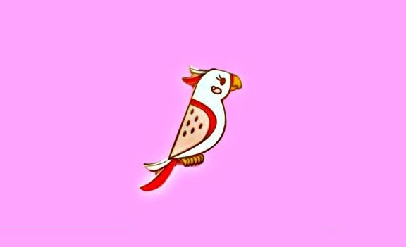 Wedding - Bird Enamel Pin Cartoon Parrot Bird Brooch Cartoon Parrot Brooch Cute Fashion Enamel Pin Brooch Parrot Bird Enamel Pin