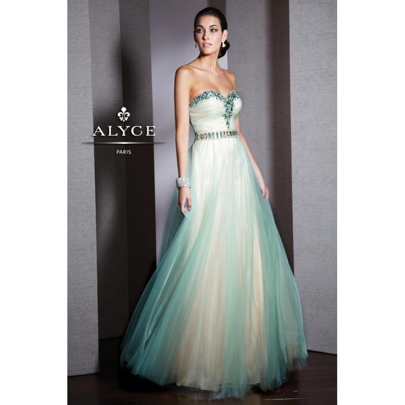 Свадьба - New Arrival Chiffon Beaded A-line Strapless Empire Floor Length Prom/evening/bridesmaid Dresses Label 5533 - Cheap Discount Evening Gowns