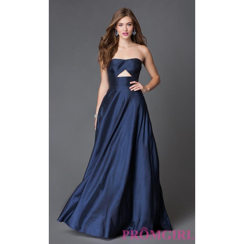 Wedding - Long Strapless Sweetheart A-Line Prom Dress SSD-3361 by Swing Prom - Discount Evening Dresses 