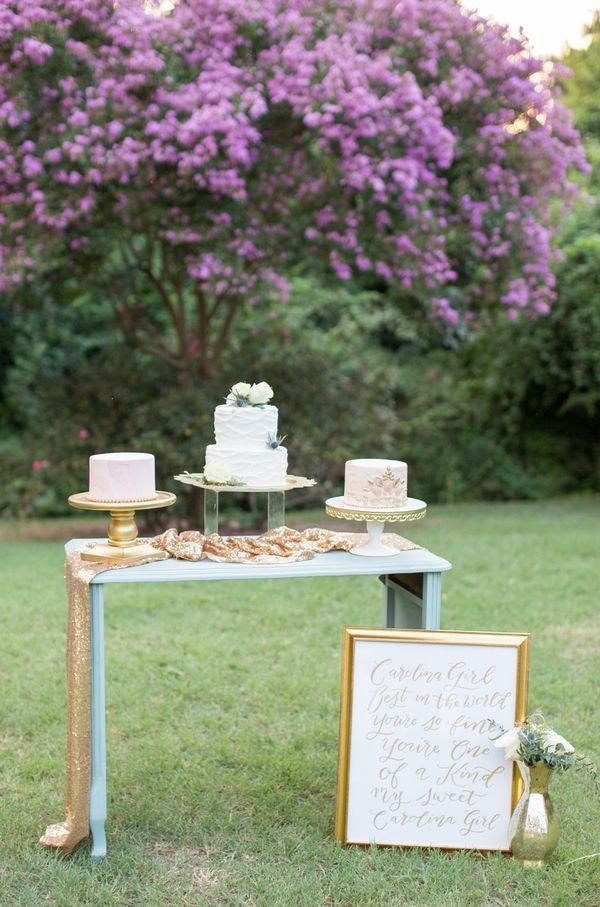 Wedding - "The Modern Southern Belle" Styled Wedding Inspiration Shoot