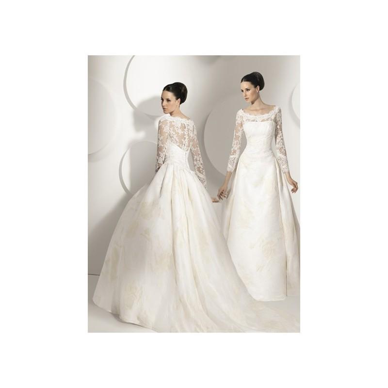 زفاف - 2017 Ball Gown Princess with Long Sleeves Chapel Train Wedding Dress In Canada Wedding Dress Prices - dressosity.com