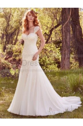 Hochzeit - Maggie Sottero Wedding Dresses Perla 7MT295