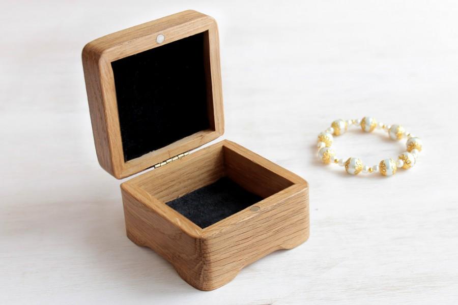 Wedding - Wood Gift box,Unique Jewelry box wood,wooden box,jewelry storage box,handmade trinket box,earring,brooche,bangle,bracelet,earrings storage