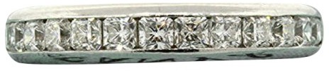 زفاف - Tiffany & Co. Platinum Lucida Diamond Wedding Band Ring