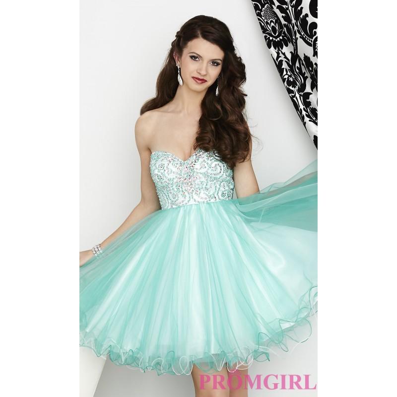 Strapless Sweetheart Hannah S Babydoll Dress Discount Evening Dresses 2625261 Weddbook