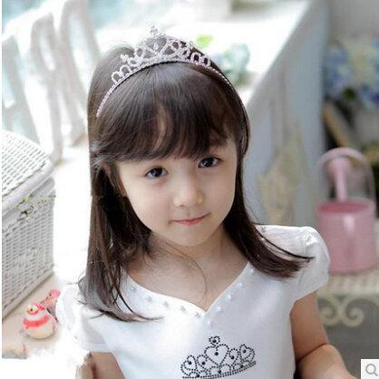 Mariage - princess tiara flower girl tiara baby tiara  beautiful tiara ring