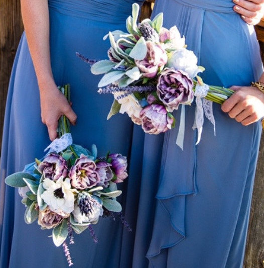 زفاف - Lavender/Purple Bouquet