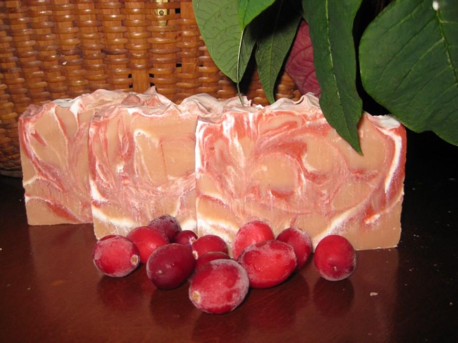 Wedding - Cranberry Soap, All Natural Soap, Handmade Soap, Bath Soap, Bar Soap, Cold process Soap, Homemade Soap, Artisan Soap, New Hampshire Soap