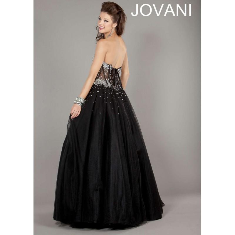 Wedding - Jovani 1332 Strapless Ball Gown - 2017 Spring Trends Dresses