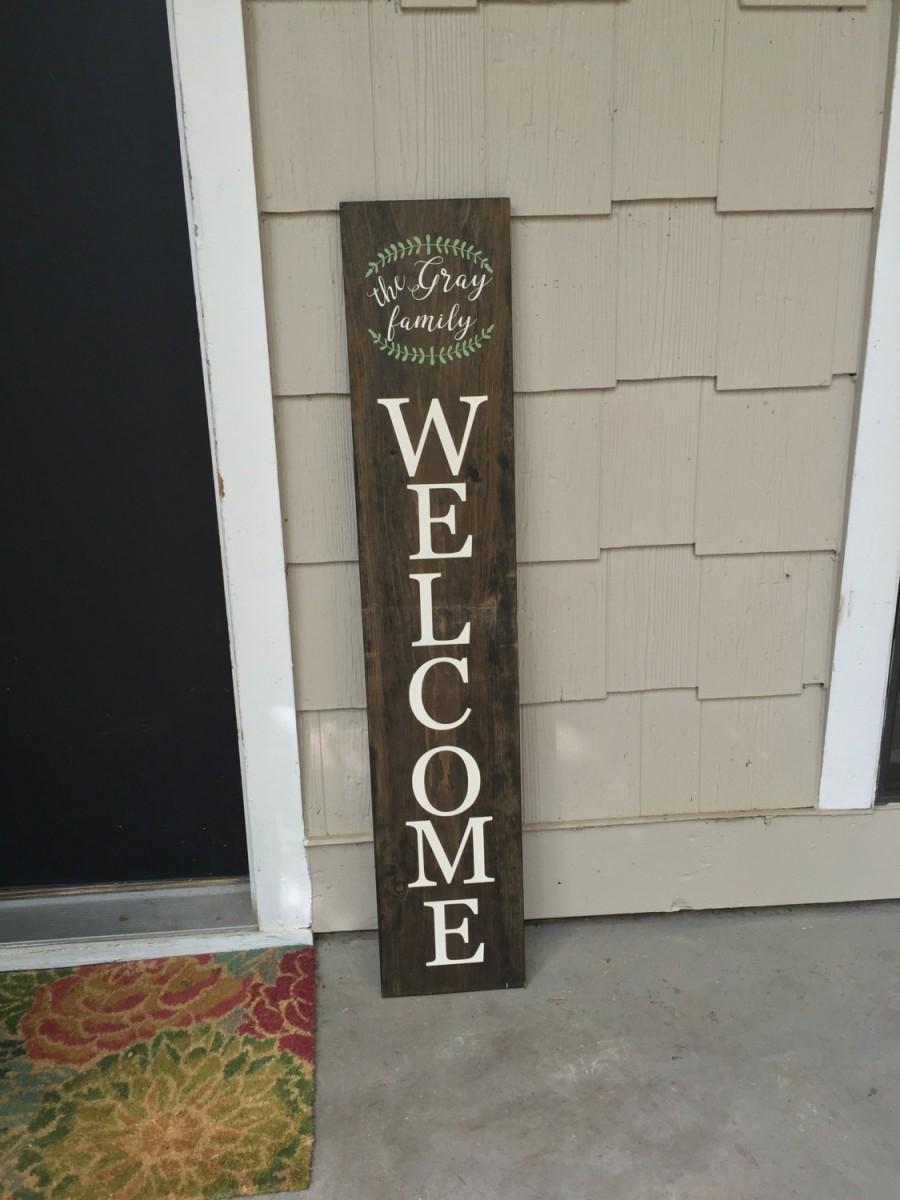 Welcome, Welcome Sign, Personalize Your Sign, Welcome Home, Welcome