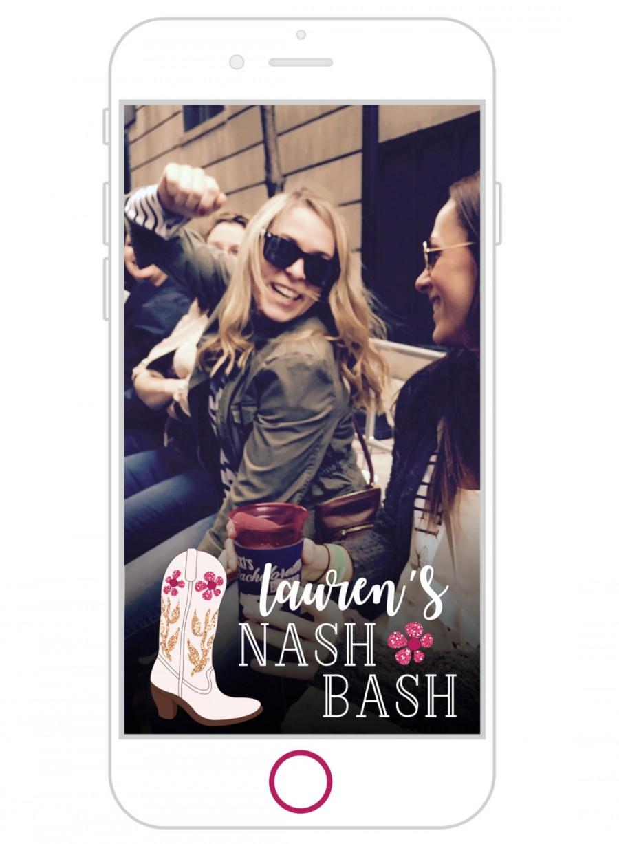 Hochzeit - Nash Bash Snapchat Filter 