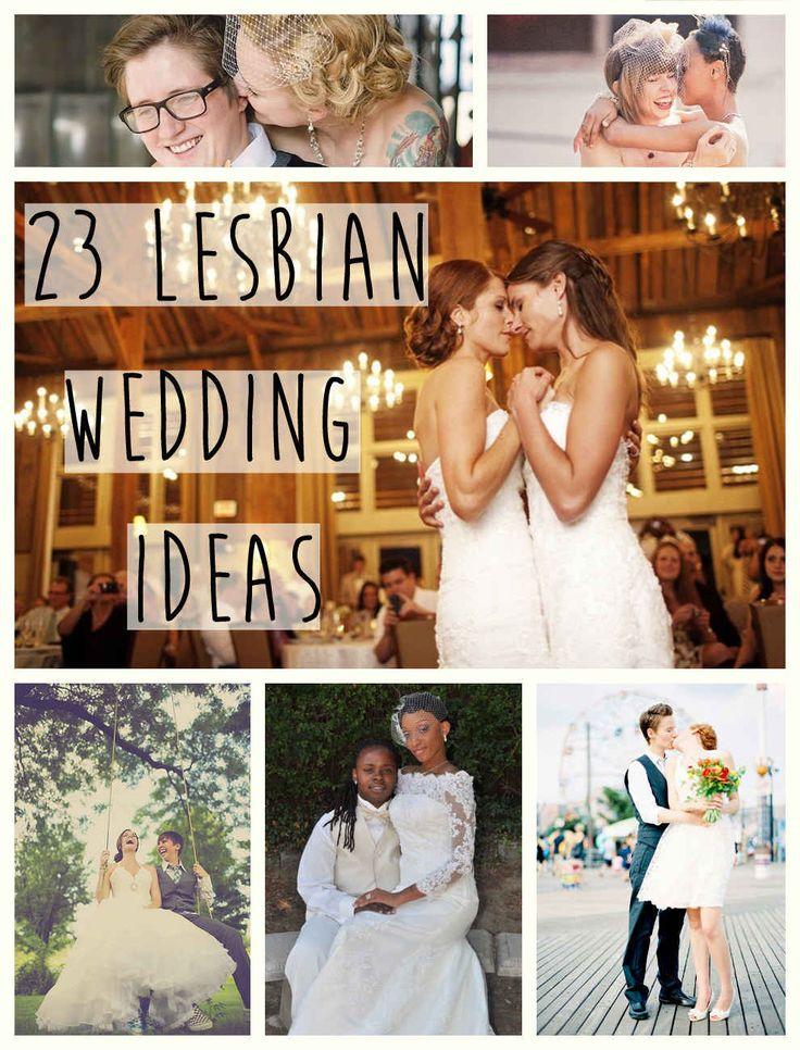 Mariage - 23 Super Cute Lesbian Wedding Ideas