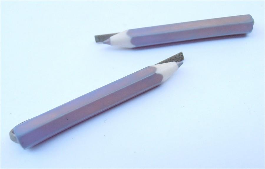 Свадьба - Vintage Purple Pencils Hair Pins Pencil Hair Clips Purple Kawaii Barrettes Violet Hair Pins Lavender Bobby Pins Vintage Plastic Hair Clips