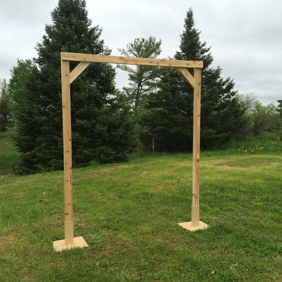 Hochzeit - 5 Piece Cedar Wedding Arch
