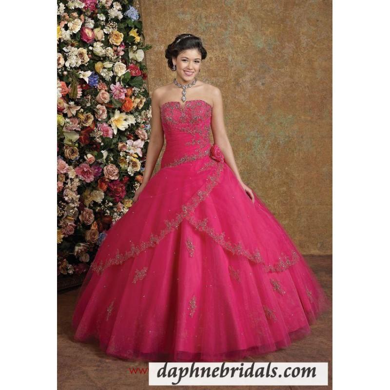 زفاف - Mori Lee quinceanera/Vizcaya ball gowns Style 87010 Tulle - Compelling Wedding Dresses