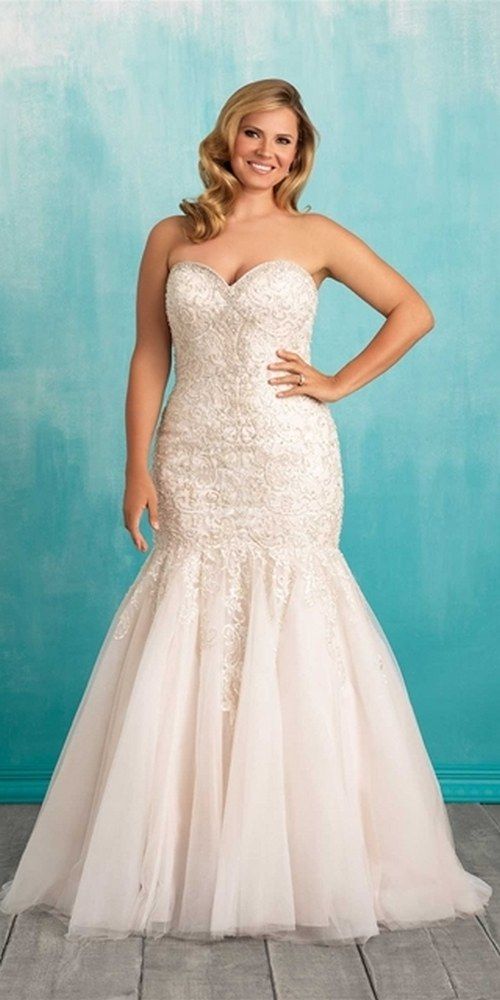 Свадьба - 30 Dynamic Plus-Size Wedding Dresses