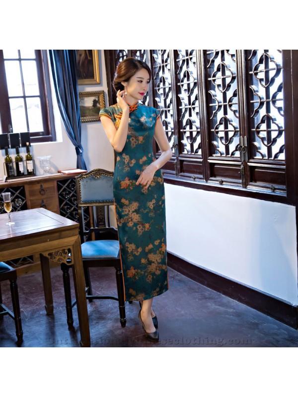 Mariage - 2017 Autumn Long Cheongsam/Qipao New Style Vintage Daily Cheongsam/Qipao Modified Cheongsam/Qipao One-piece Dress Wholesale - Cntraditionalchineseclothing.com