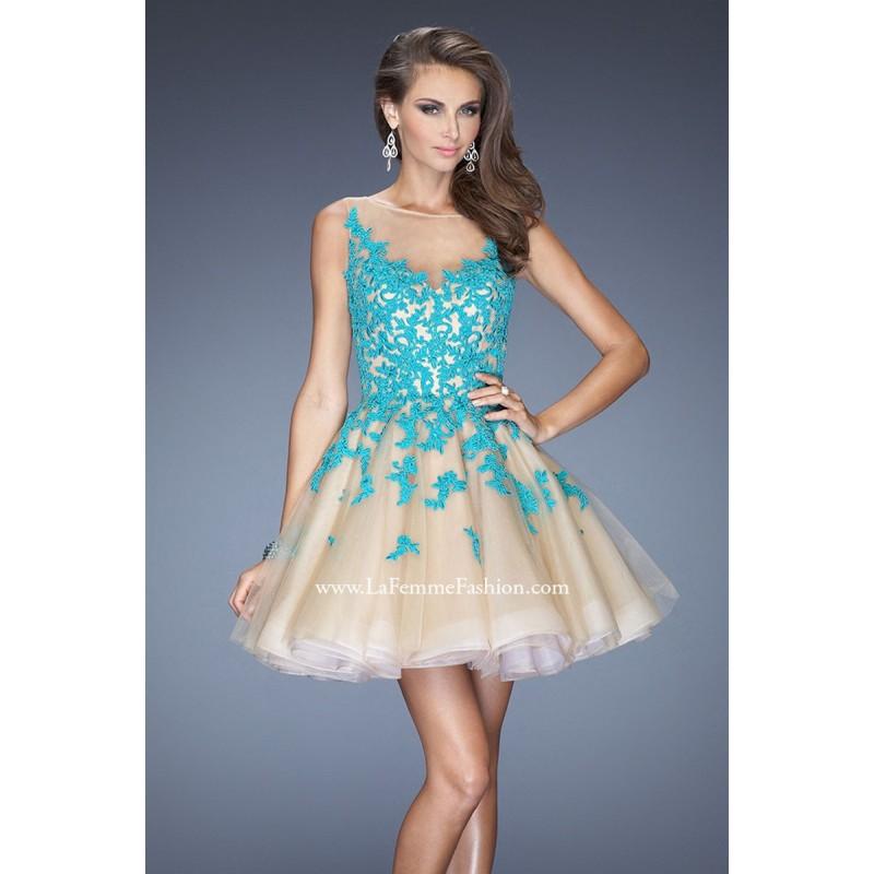 Hochzeit - La Femme 20399 Dress - Brand Prom Dresses