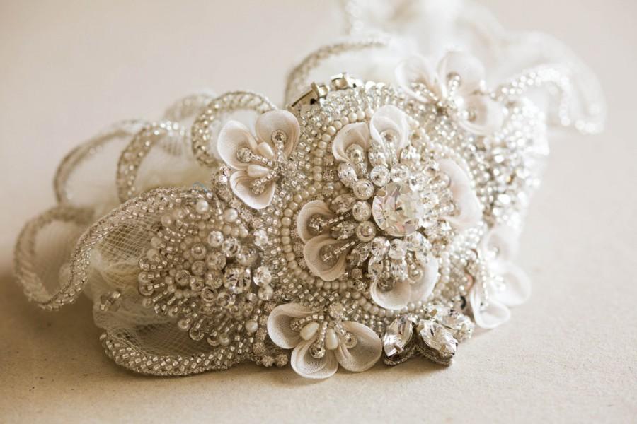 زفاف - Bridal Garter Set, wedding garters - Style R37