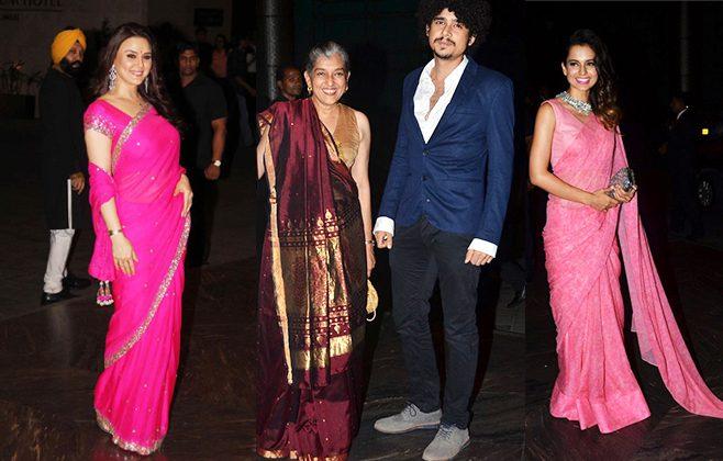 Свадьба - Shahid Kapoor and Mira Rajput Wedding Reception - Celebrity Dress-ups 