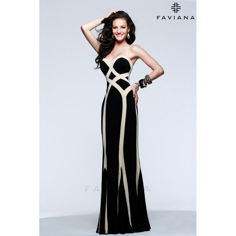 Hochzeit - Faviana Style 7571 -  Designer Wedding Dresses