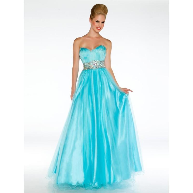 زفاف - Fashion Tulle Taffeta A-line Empire 2013 Ball Gown Prom/evening/pageant Dress Mac Duggal Gowns 76418h - Cheap Discount Evening Gowns