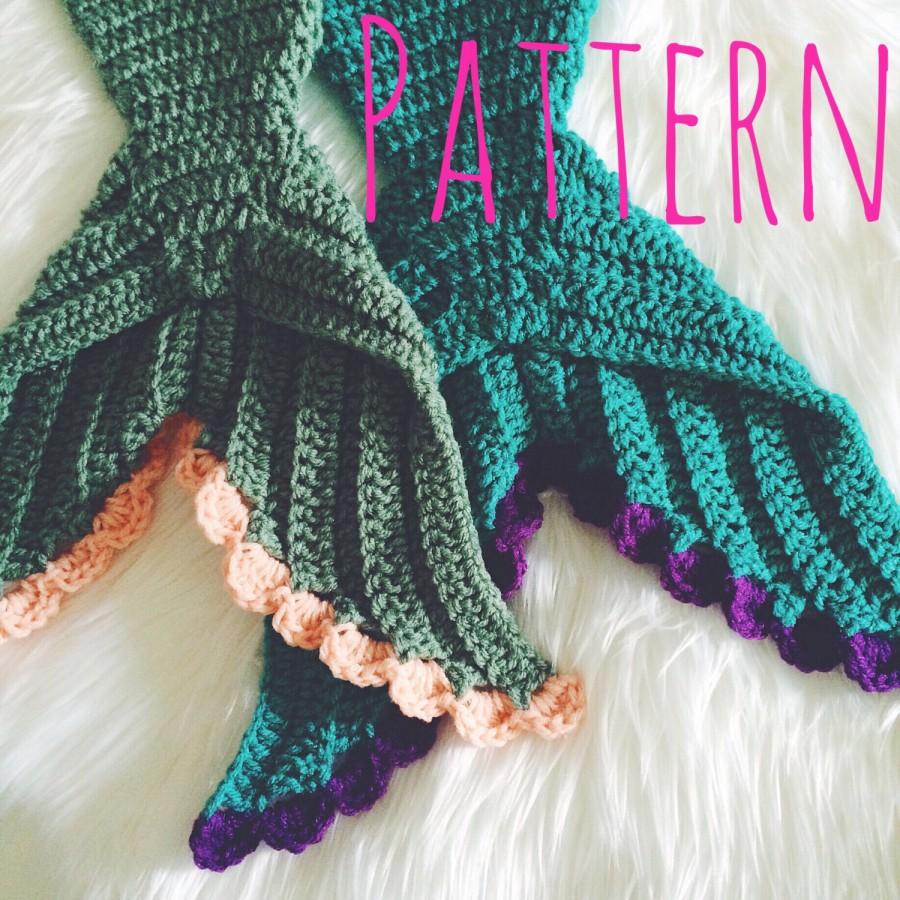 Свадьба - Baby Mermaid Crochet Pattern Mermaid Tail Crochet Pattern Baby Photo Prop Pattern Newborn Size - The Finlea - Newborn Size