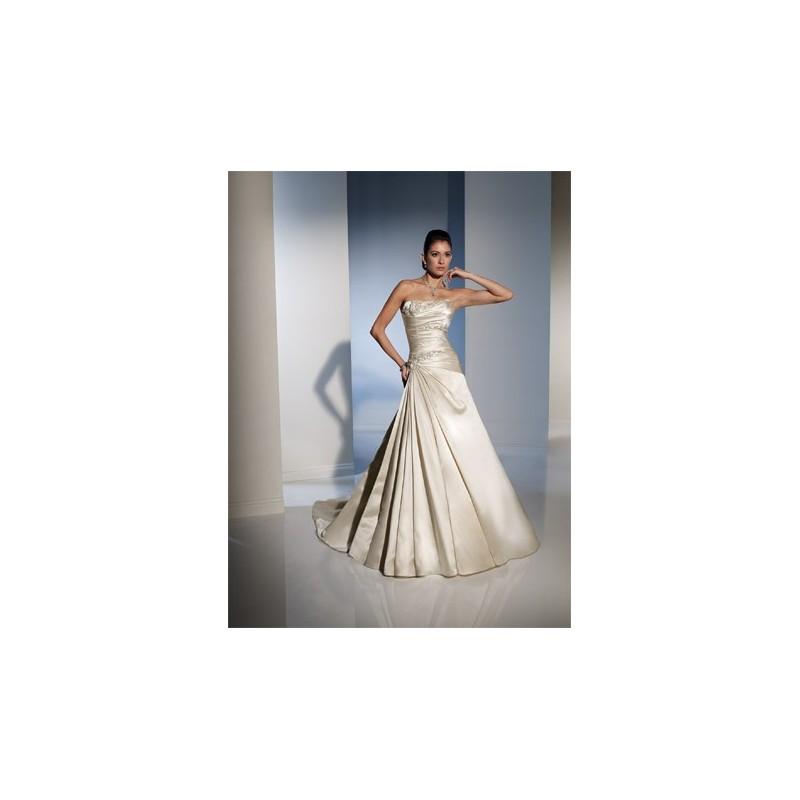 Hochzeit - Sophia Tolli Bridal Y21145-Marsala - Branded Bridal Gowns