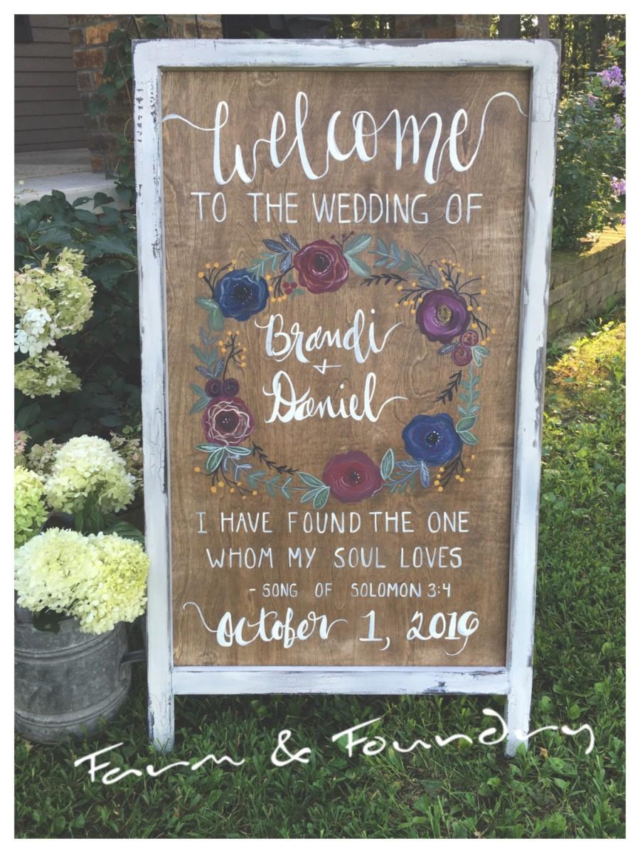 Wedding - Wedding Sandwich Sign