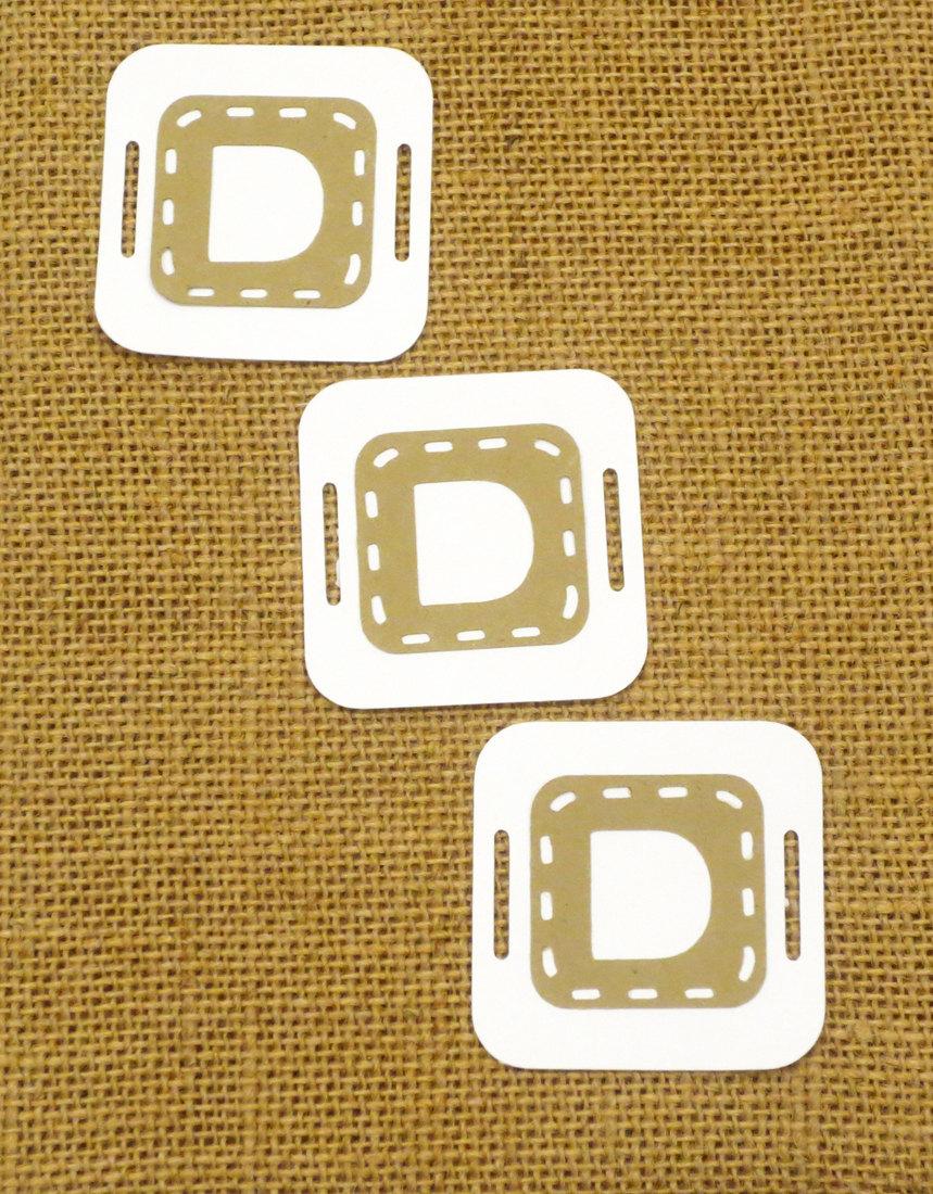 Hochzeit - Monogram Initial Wedding Favor Tags, Initial Monogram Invitation Band, Ribbon Tags, Square Initial Favor Tags, Personalized, Labels, Custom