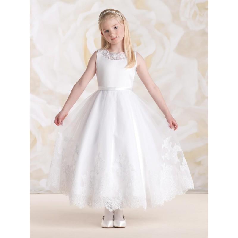 Wedding - Joan Calabrese for Mon Cheri 115318 Little Girls Dress - Brand Prom Dresses