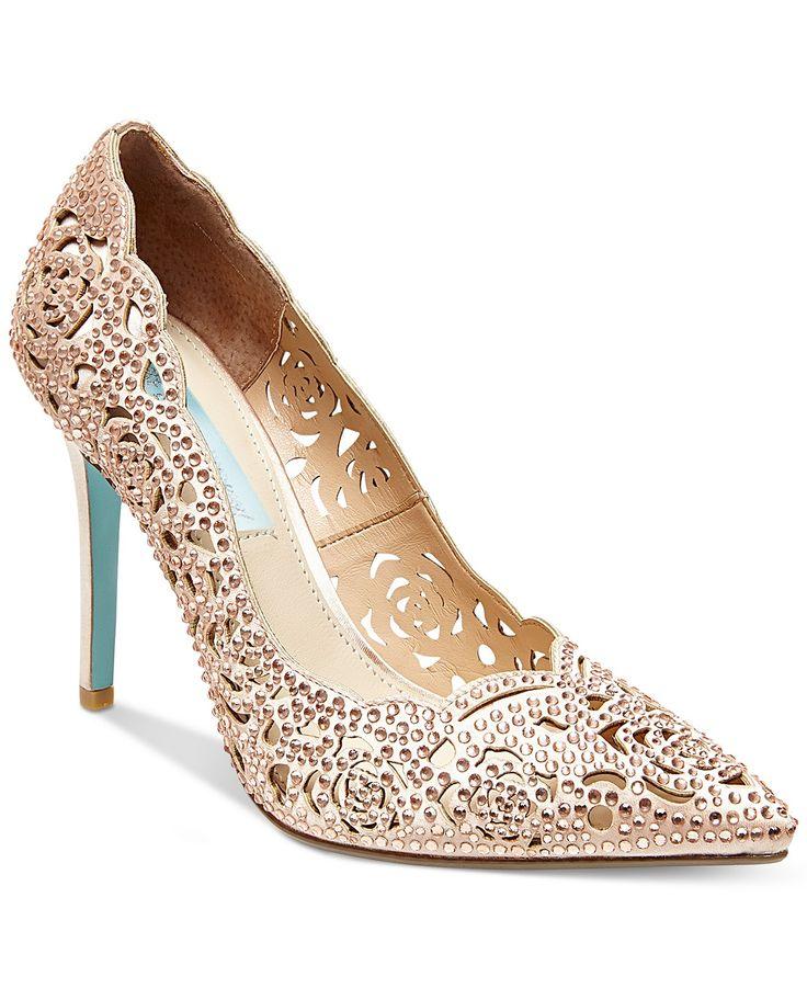 Mariage - Blue By Betsey Johnson Elsa Evening Pumps