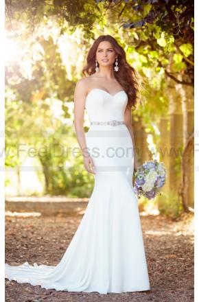 Hochzeit - Essense of Australia Comfortable Strapless Wedding Dress Style D2256