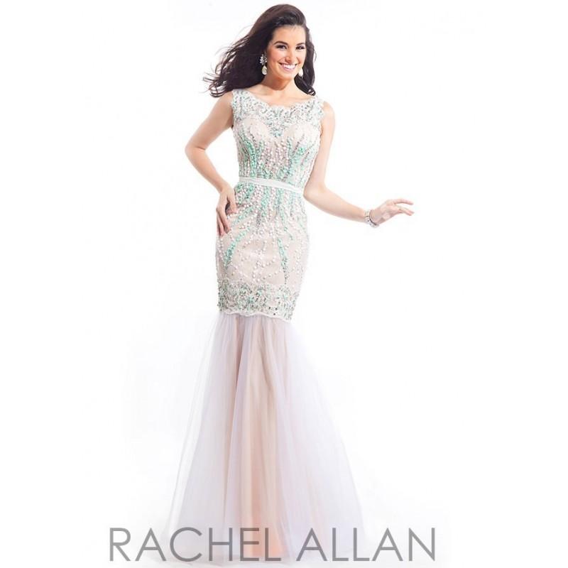 Mariage - Rachel Allan 6823 Beaded Lace Mermaid Gown SALE - 2017 Spring Trends Dresses