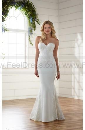 Mariage - Essense of Australia Sexy Embroidered Lace Wedding Dress Style D2203