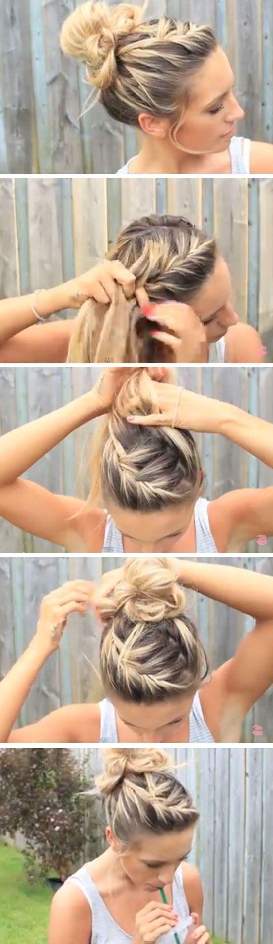 Свадьба - Apr 21 Ten Easy Up-Do's That Will Trick Everyone Into Thinking You Adulted Today