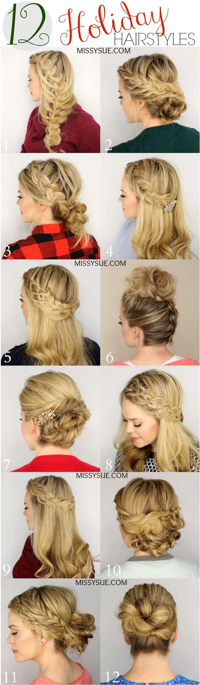 Mariage - 12 Holiday Hairstyles