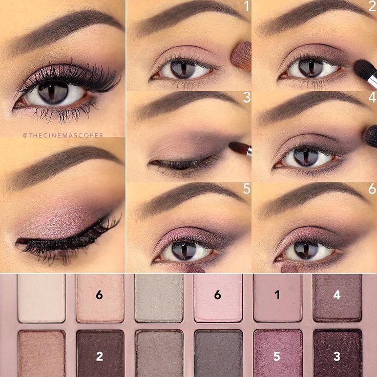 زفاف - Kate On Instagram: “Here's How I Achieved Today's Eye -  Using The @maybelline The Blushed Nudes Palette! All Brushes Used Were @sigmabeauty.  1. First